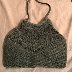 Halter bathing suit top